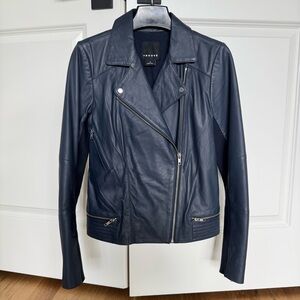 Trouvé Leather Moto Jacket